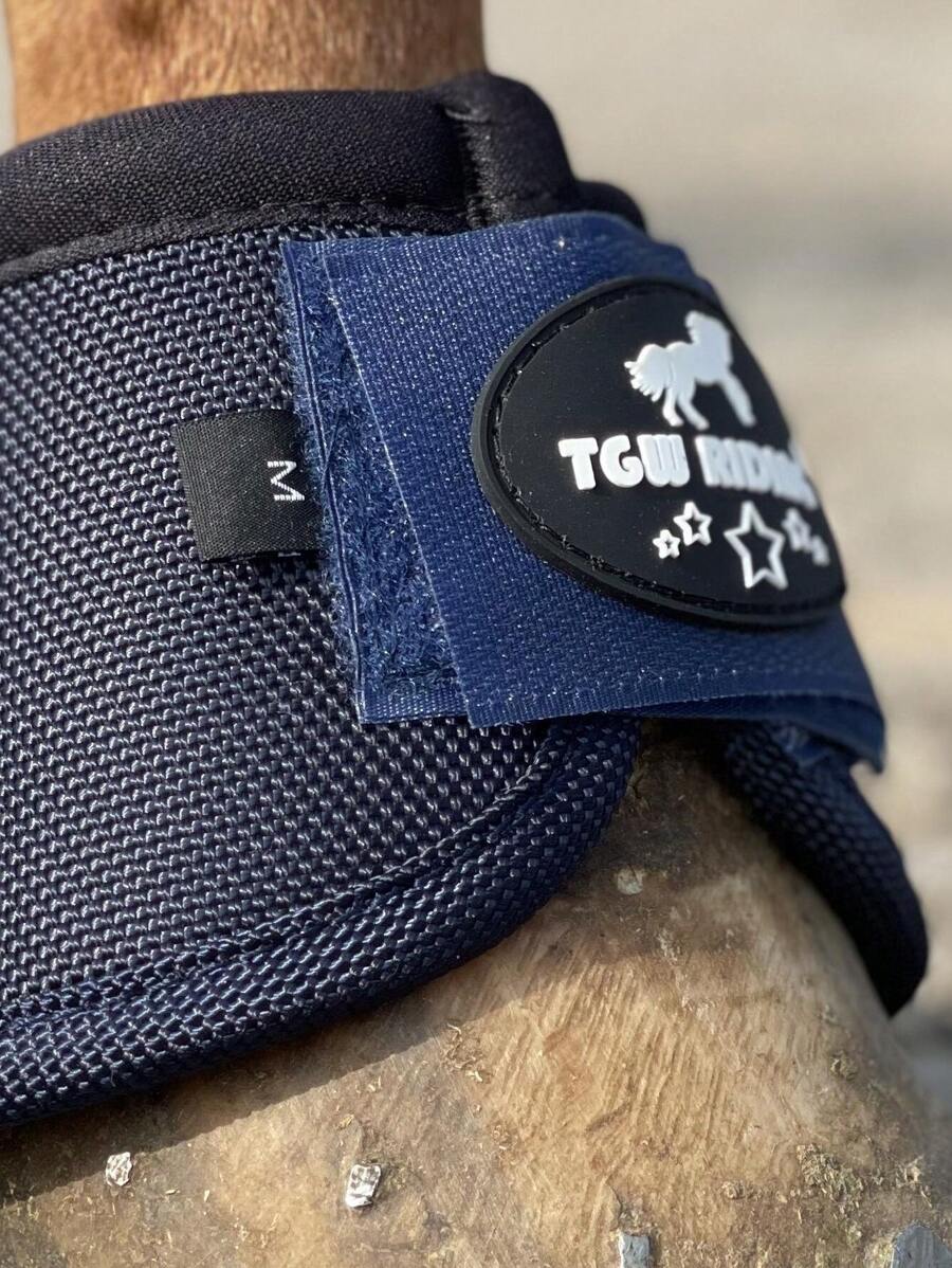 TGW RIDING 2520D Horse Bell Boots NoTurn Horse Bell Boots, Equine