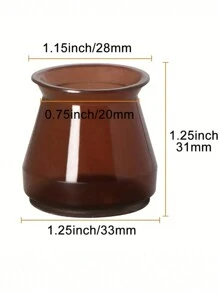 10pcs/Set Chair Leg Floor Protectors, Silicone Chair Leg Covers,Chair Leg Floor Protectors Square, Silicone Felt Furniture Leg Pads Caps Covers For Hardwood Floors,Small Floors Felt Pads Reduce Noise,Chair Leg Protectors For Hardwood Floors,Non-Slip Furniture Pads,Furniture Accessories,New Transparent Thickened Chair Leg Covers Furniture Felt Table Chair Foot Pads,Keep Your Floors Scratches Noise - Clear - View 10