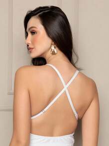 Swisz Women Bodysuits - 白色 - 查看 3