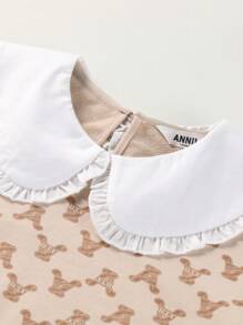 Annil Moletom com capuz de manga comprida com gola para meninas para primavera e outono, top casual, elegante e versátil
