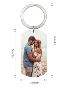 1 Pc Custom Photo Keychain, Double-Sided/Single Side Picture Key Ring, Customizable Metal Keychain For Women And Men, Unique Gift For Couples And Loved Ones ,Engraved,Stainless Fashionable,Vintage,Cute,Adorable,Contracted,Stylish,Unisex,Casual,Cuties Custom,Personalized,Unique,Customized Ideal Gifts For Him Her,Boyfriend,Girlfriend,Family,Friends,Pets,Grandparents,Children For Graduation,For Weddings,For Christmas,For Winter,For Fall/Autumn,For Holiday Finds,Winter Fashion,Christmas Gift,Christmas Decorations,Personalized Christmas Ornaments,Personalized Gifts For Women/Men,Personalized/Customized Keychain,Christmas Accessories,Customized Keychains & Accessories,Easy Comfort, ,Colorful,Cute,Adorable,Funny,Kawaii,Y2K,Stylish,Unisex,Casual,Custom,Personalized,Unique,Customized,Ideal Gifts For Him,Ideal Gifts For Her,Her,Boyfriend,Girlfriend,Family,Friends