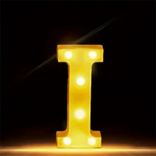 1 件大号数字字母灯、LED 灯、发光数字夜灯、婚礼情人节生日派对圣诞节家庭酒吧派对装饰装饰灯、万圣节、圣诞节 - 多款顏色 - 查看 24