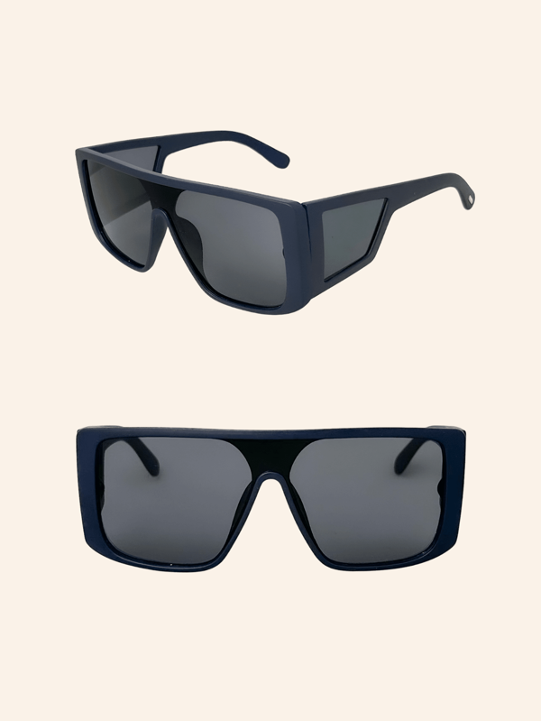 Óculos Sol Masculino Feminino Square Com Proteção Uv400