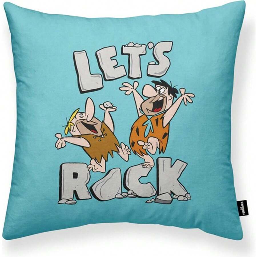 Warner Bros. 100% Cotton Let's Rock A Cushion Cover 45x45, Soft Cushion Cover, Various Sizes Cushion Cover, Multicolor Cushion Cover - Multicolor - View 1