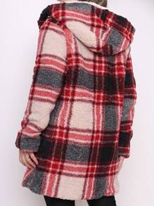 Women Winter Coats - Cream - View 3