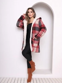 Women Winter Coats - Cream - View 1