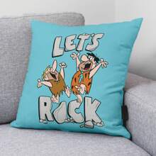 Warner Bros. 100% Cotton Let's Rock A Cushion Cover 45x45, Soft Cushion Cover, Various Sizes Cushion Cover, Multicolor Cushion Cover - Multicolor - View 2