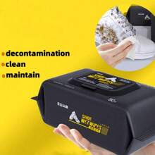 80pcs/Pack Shoe Cleaning Wipes For Various Types Of Shoes, Convenient For Your Daily Life - Multicolor - View 3