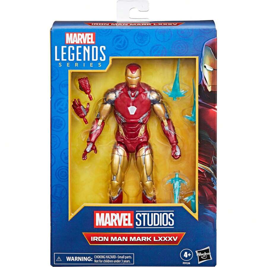 Marvel Figurine Iron Man Mark Lxxxv Legends Series Marvel 15 cm Figurine de collection de