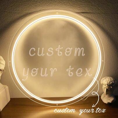 Custom Neon Sign Room Decor Wedding Neon Sign Personalized Mother's Day Gift Wedding Decor Engrave Art Sign USB Led Light Sign,Neon Name Sign For Bedroom Bar Decor Light Up Sign Custom Led Sign.,Colorful,Kawaii,Minimal Chic,Cute,Custom,Personalized,Unique,Ideal Gifts For Him,Ideal Gifts For Her,Boyfriend,Girlfriend,Family,Friends,Nightlight,Neon Lights,Home Goods,Room Decor,Holiday Decor,For Anniversaries,For Birthdays,For Weddings