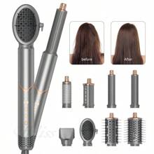 UKLISS Secador de pelo multifuncional plegable con 8 en 1, cepillo y plancha de alta velocidad sin escobillas - Tipo de Enchufe A USA (110-127V) - Ver 5