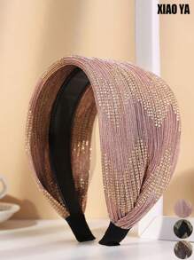 1PC Women's Mesh Multi-Colour Breathable Hair Bands Fashionable And Elegant Daily Versatile Hair Accessories,Hairband,Hair Hoop Headbands
