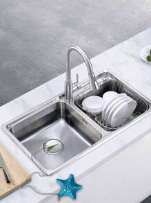 1入藍色海星浴缸塞，帶有藍色海星浮球的新創造性浴缸下水口塞，浴室浴缸小工具。 - 彩色 - 查看 3