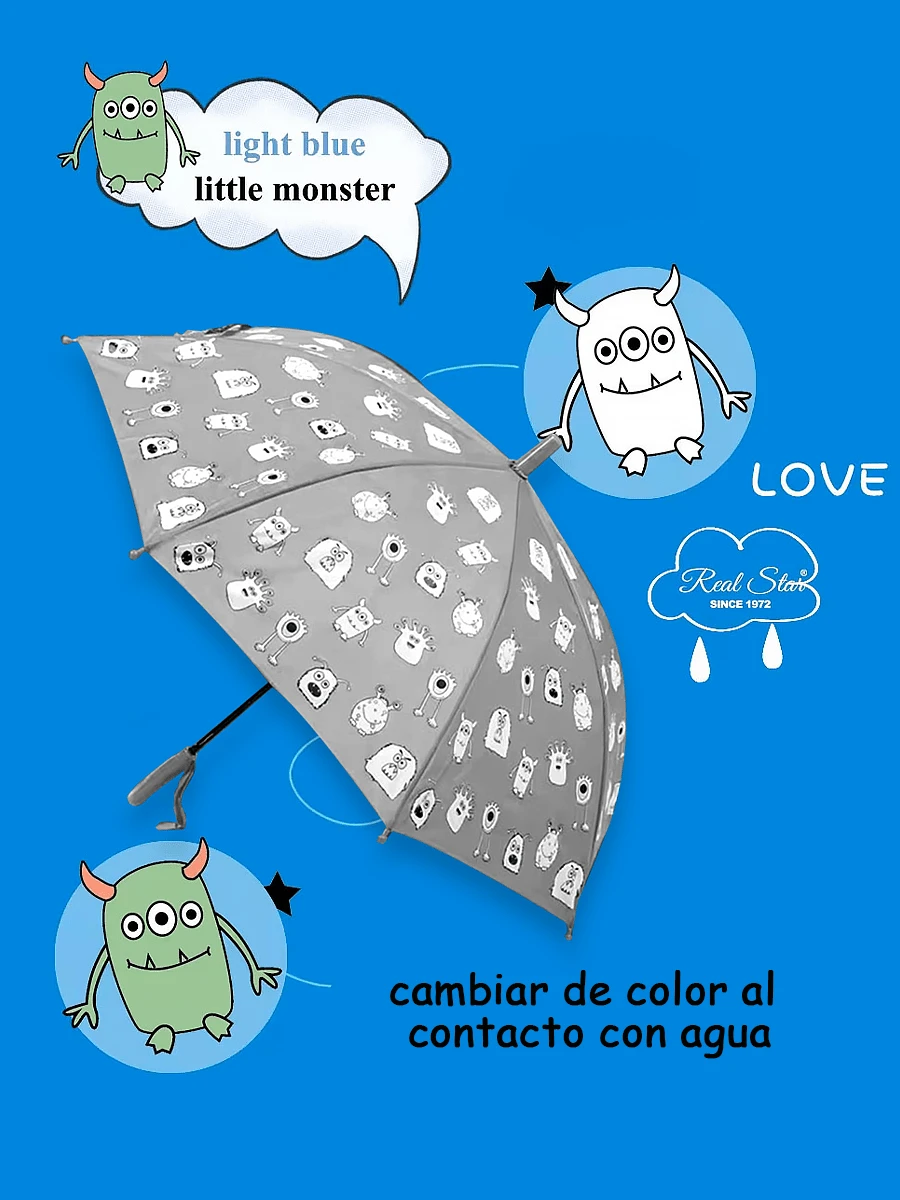 1 PC Paraguas transparente de última generación. Es ligero y encantador, ideal tanto como sombrilla como como paraguas, con bordes seguros. Disponible con mango recto o curvado, apto tanto para días soleados como lluviosos. Protege de los rayos UV, cuenta con mango largo, diseño creativo y divertido, resistente al viento, y posee un marco metálico reforzado. Es el regalo creativo perfecto para Navidad y Acción de Gracias. - Gris - Ver 1