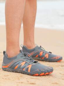 Outdoor Hiking & Canyoning Shoes, Beach Diving & Swimming Shoes, Work Shoes For Weightlifting, Sumo Wrestling, And Squats, Leg Training And Yoga Shoes For Men And Women, Casual Driving Shoes - Dark Grey - View 8