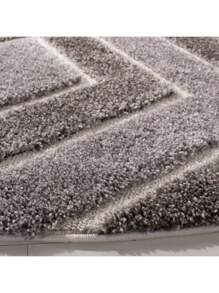 Safavieh Memphis Shag Indoor Power Loomed Easy Care Area Rug - Coffee Brown - View 4