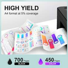 Lulu Ink 再生墨盒 304XL 替换墨盒兼容 304 304 XL 墨盒兼容 Deskjet 2620 2630 2632 3720 3721 3723 3724 3730 兼容 Envy 5010 5020 5030 5032 5034 5052 5055 打印机 - 粉色 - 查看 5