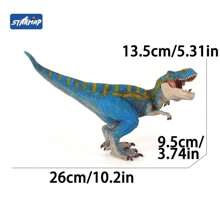 [Tem certificado infantil] Brinquedo modelo de dinossauro realista, estatueta de animal selvagem, brinquedo sensorial e presente de festa, adequado para decoração de quarto de crianças ou meninas e meninos