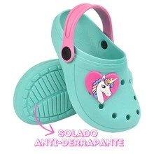Kids Clogs - Green - View 2