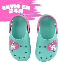 Kids Clogs - Green - View 1