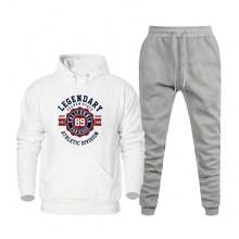 Men Winter Coats - 白色 - 查看 1