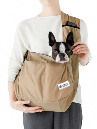 EdenPetz Large Pet Sling Carrier Bag With 8kg Capacity, Breathable, Lightweight,Scratch Resistant Fabric For Dogs Cats