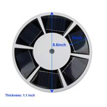 Flag Pole Light Solar Powered Spotlight,26 LED Solar Flag Pole Light For Most 15 To 25 Ft In-Ground Flag Pole, IP65 Waterproof,12 Hour Dusk To Dawn Auto On/Off, Top Mounted Flag Pole Solar Light Outdoor, Spectacular Aurora Lighting On Outdoor Pole Top,Longest Lasting, Outdoor Garden Lighting For Pathway, Yard, Patio