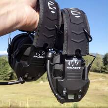Walker's Headset Walkie Talkie With High Sensitivity, Anti-Interference, Strong Outdoor Earphone Cushion, Portable One-Touch Communication (Earphone Not Included)