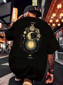 Men T-Shirts - 黑色 - 查看 8