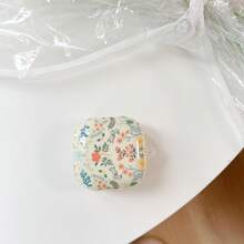 Multicolor Flowers Pattern TPU Earbuds Case Compatible With Samsung Galaxy Buds2 Pro/Buds2/Buds Pro/Buds Pro 2/Buds Live/Buds FE - Enhanced Protective Earbuds Case Cover - Multicolor - View 9