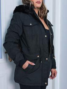 Women Coats - màu đen - Xem 7