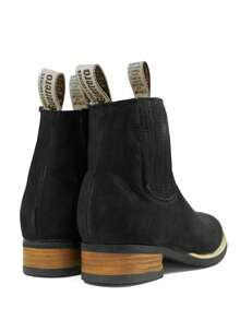 Botines charros vaqueros unisex para mujer y hombre botas 100% piel casuales