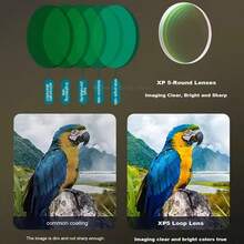 Foldable Outdoor Binoculars With Multiple Specifications, Convenient Storage, Wide Range Of Application With Optical Lens. - Multicolor - View 2