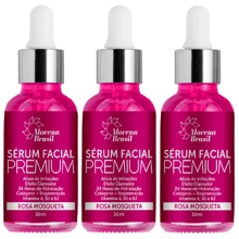 Serums & Facial Treatment - Kit 3X Serum Morena Brasil - Rosa Muslimta - Xem 1