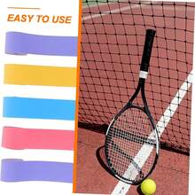 5pcs Outdoor Universal Premium Grip Tape - Enhances Performance, Control, And Comfort With Non-Slip PU Material For Pickleball, Tennis, Badminton Rackets And Fishing Rods - Easy To Apply And Durable - Multicolor - View 8