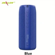 ZEALOT Enceinte Bluetooth ZEALOT S51 : haut-parleur sans fil résistant à l'eau et à la poussière, son surround double 5.2, basse profonde, entrée rechargeable, contrôle par bouton, compatible IOS/Android - parfait pour les activités à la plage, les fêtes à la piscine, le camping et plus encore.