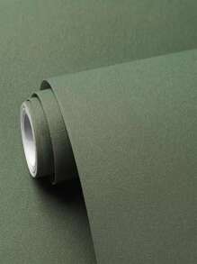 1 Rolle selbstklebende Tapete in Einfarben, Möbel- und Schrankrenovierung Aufkleber, Schlafzimmer Vinyl Folie, Selbstklebende Raumdekoration - Verschiedenfarbig - Übersicht 14