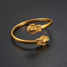 1pc Ancient Egyptian Symbol Ankh Egyptian Pharaoh Tutankhamun Bracelets Amulet Africa Jewelry Banglets For Women Girl