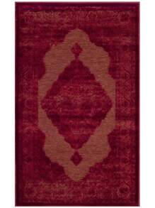 Safavieh Paradise 394 Indoor Creme Power Loomed Easy Care Area Rug - Red - View 2