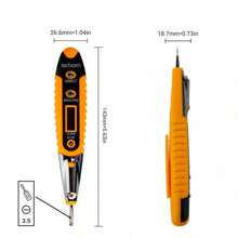Caneta Detector de Tensão + Chave Voltagem Teste Corrente 12V a 250V - Entrada do Brasil (127V) - Visão 5