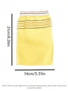 1 mảnh vải thô một lớp, hai mặt mạnh mẽ, khăn mặt tựa lưng, khăn tắm, nhà tắm, găng tay tắm, gói di động để đi du lịch, cũng có thể được sử dụng để lau bàn, ghế, ô tô, v.v. - Nhiều màu - Xem 9