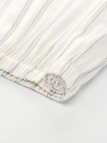 1 Conjunto de pijama de Top de manga larga y Pantalones largos, de primavera/otoño, de material amigable con la piel, de apertura frontal, para uso en casa y de vacaciones