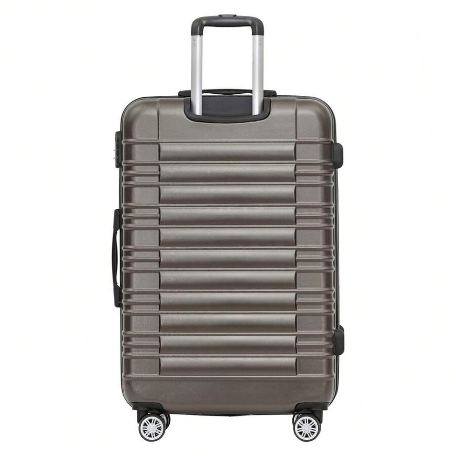 20" Small CarryOn Luggage Trolley Suitcase, Lightweight 4Wheels