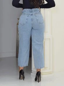 Women Jeans - Medium Wash - View 3