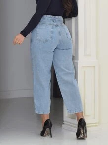 Women Jeans - Medium Wash - View 4