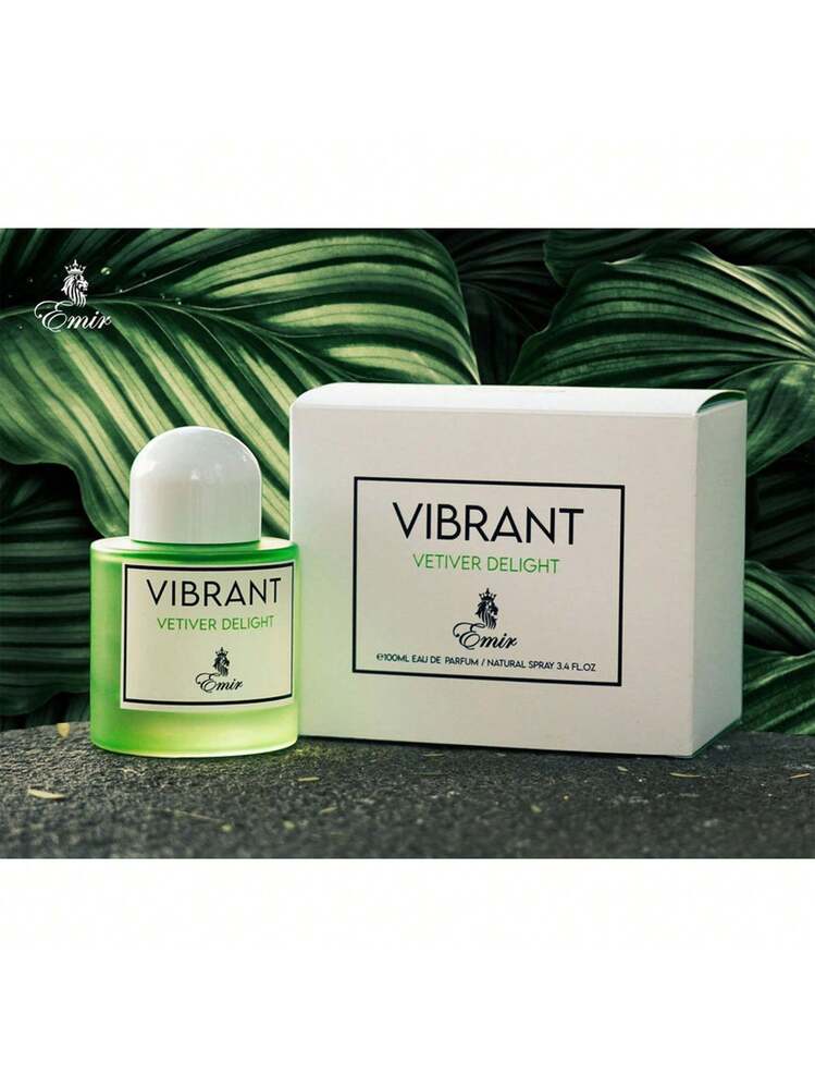 VETIVER DELIGHT Emir Vibrant EDP Perfume New Fragrance UNISEX By