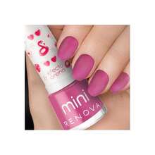 Esmalte de uñas MINI Renova, Color BRIETTA, 7.7ml - Rosa Fucsia - Ver 4