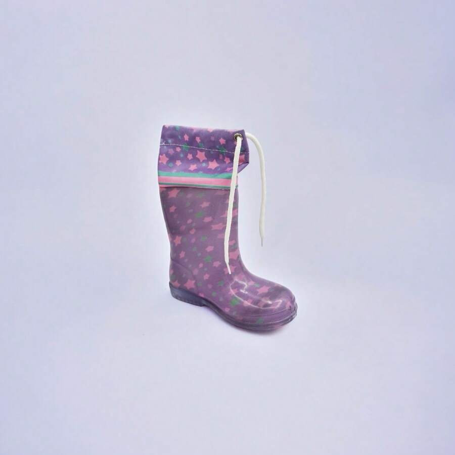 BOTA DE LLUVIA INFANTIL - Lila Púrpura - Ver 1