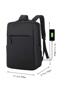 商务背包 电脑包 初中高中背包 大容量旅行包 潮流韩版男士背包 返校书包 带USB 万圣节男士圣诞礼物 秋季尖叫男士背包 冬季旅行背包 笔记本电脑 感恩节假期 圣诞快乐男士包 大学书包 大学生书包 多功能潮流实用背包 男士礼物 黑色包 男士背包 爸爸礼物 男朋友礼物 度假 趣味礼物 - 黑色 - 查看 9