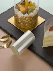 1 pièce Collier de gâteau en fibre de cellulose transparent, Enveloppe de gâteau à la mousse transparente, Pour la décoration de gâteaux à la mousse au chocolat, Plusieurs tailles disponibles